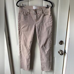 VNTG 7 For All Mankind "The Straight" Jeans - Made in USA - Size 28 - Beige